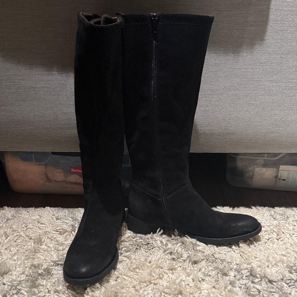 Born Black Knee high Boots